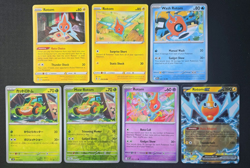 Pokedex 479 card - #479, 7-card
