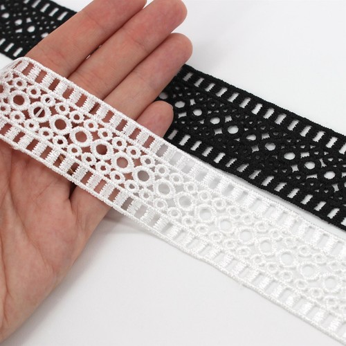 Barnacle guipure lace - barnacle,