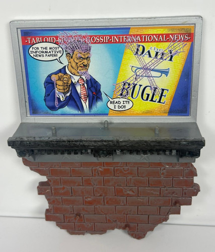 Spiderman daily bugle ledge - spiderman,