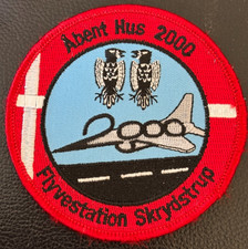 Royal Danish Air Force Åbent Hus 2000 (Open House) Flyvestation Skrydstrup Patch