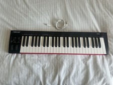 Nektar SE49 USB Midi Keyboard 49-Key, Black/White/Red