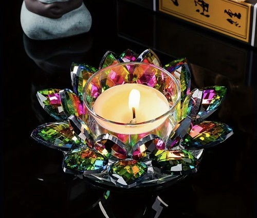 Sunset rainbow crystal glass - crystal,