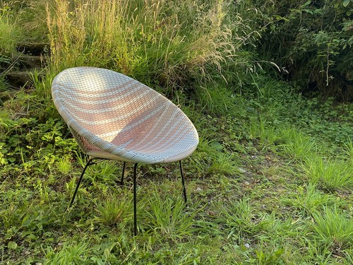 Vintage mid century woven - vintage, mid-century