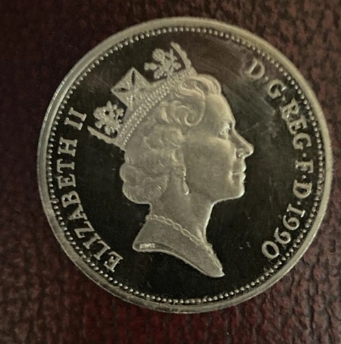 1990 proof 10p coin - 1990, ten
