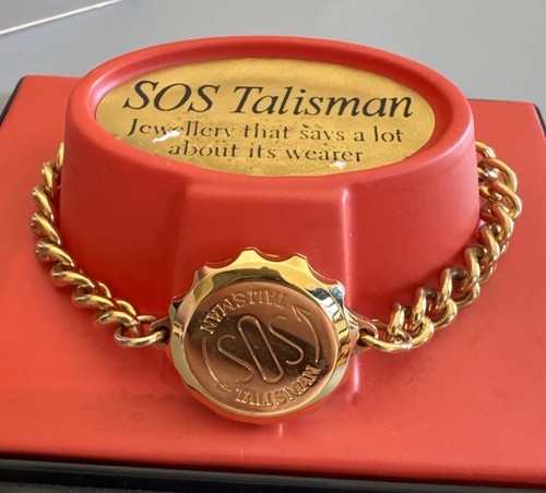 Sos talisman gold - talisman, plated