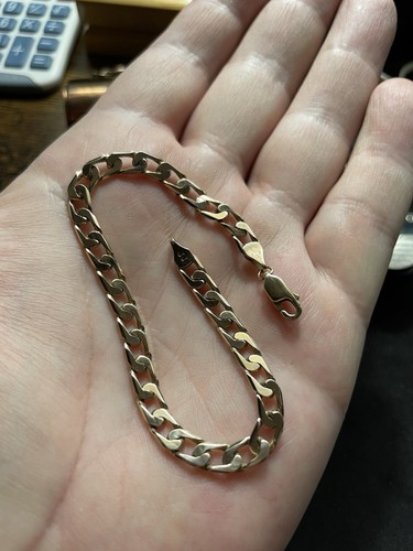 9ct yellow gold beautiful flat - gold,