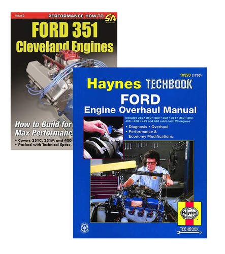 Ford engine overhaul - overhaul, manual