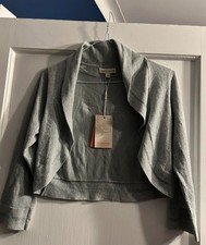 monsoon shrug/ bolero. Silver