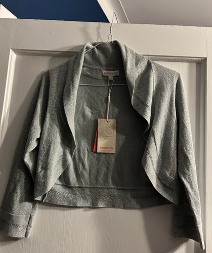 Monsoon shrug bolero silver - bolero.,