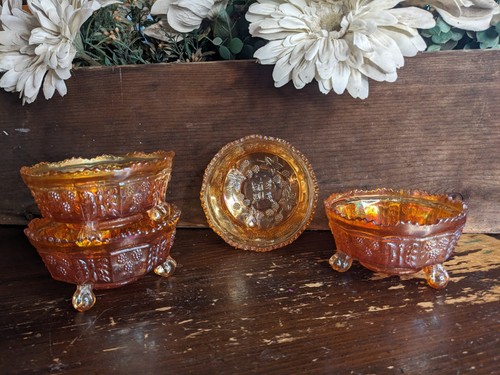 Antique fenton marigold - fenton,