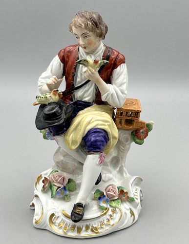 Sitzendorf porcelain figurine - sitzendorf,