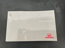 HONDA CIVIC COUPE (1996-2003) OWNERS MANUAL - HANDBOOK - USER GUIDE.