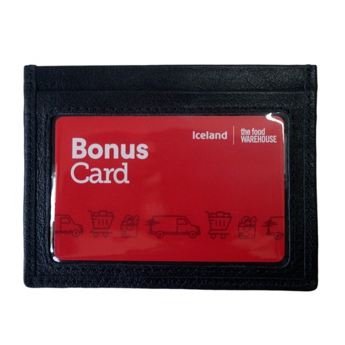 Genuine leather travel card - genuine,
