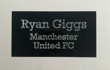 Ryan Giggs Man Utd - 130x70mm