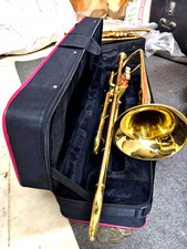 TROMBONE 3 VALVE OF PURE BRASS