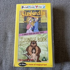 Pocket Money Video Cinderella & The Jungle Book VHS