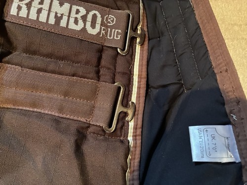 Rambo stable rug - rug, 7ft