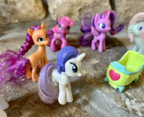 Lot eight little pony - eight, my