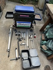 Shakespeare Team Seat Box with Octoplus Legs & Wheel Kit, Cushion & Accessories