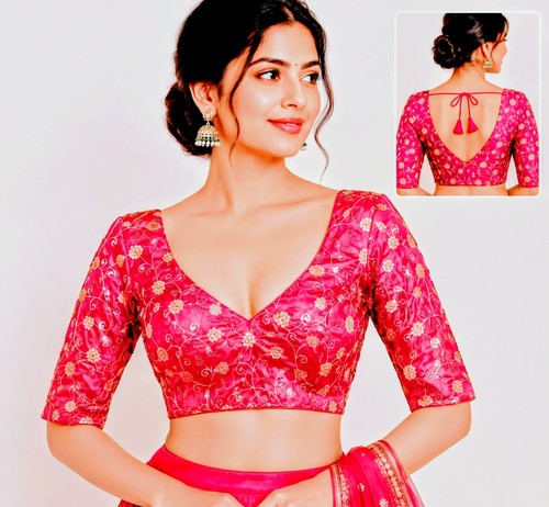 Indian sari blouse readymade - sari,