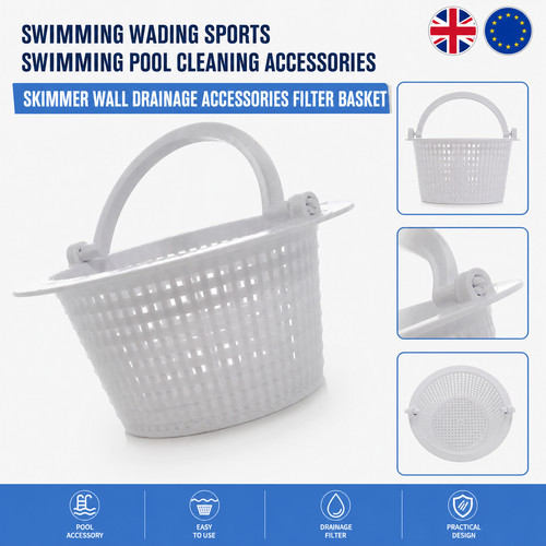 Pool skimmer filter basket - pool,