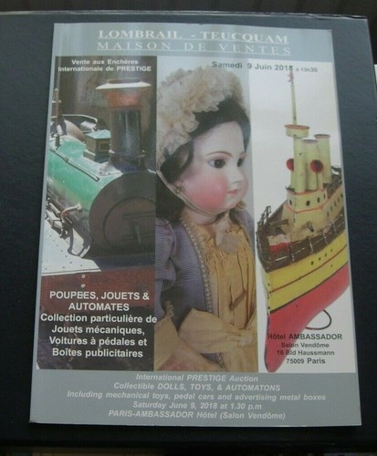 French auction catalogue - french,