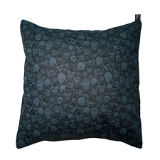 Skull & Cross Pirate Cushion Cover Case fits 18" x 18" 100% Cotton Halloween 