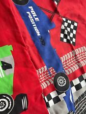 single quilt and pillowcase racing car bedding