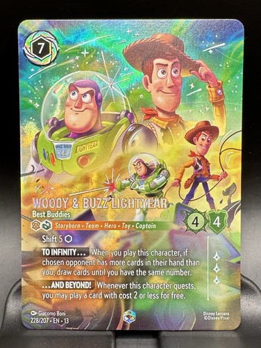 Lorcana woody buzz lightyear - lorcana,