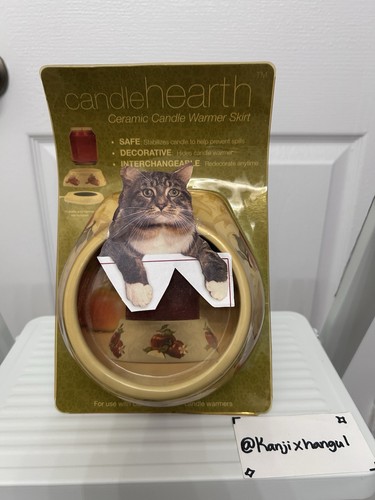 New candle hearth ceramic - new,