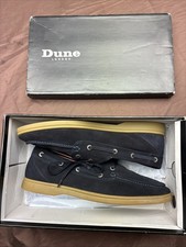 NEW -  Pair Of DUNE Blue Suede
