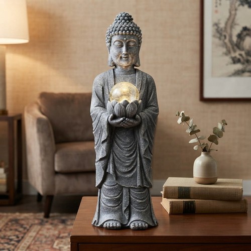 Buddha garden statue 46cm - buddha,