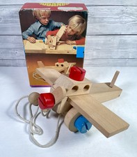 Vintage Pull Along Wooden