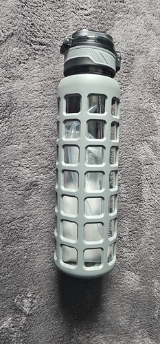 Glass water bottle litre - 1, /