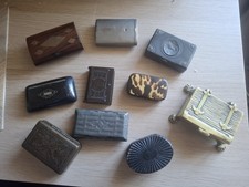 Antique Snuff Boxes And Vesta