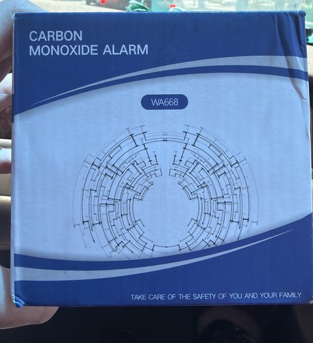 Carbon monoxide alarm - comes, w/