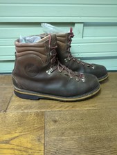 Vintage Lowa Hiking Boots Size 10 UK Vibram Soles Worn Quality Boots
