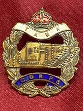 WW1 TC The Tank Corps enamel