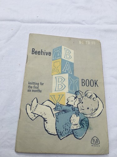 Wools knitting beehive - p&b,