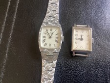 USSR Russian Womans Wristwatch & spare front LUCH with Stainless Steel Bracelet