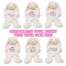 Large personalised bunny - large,
