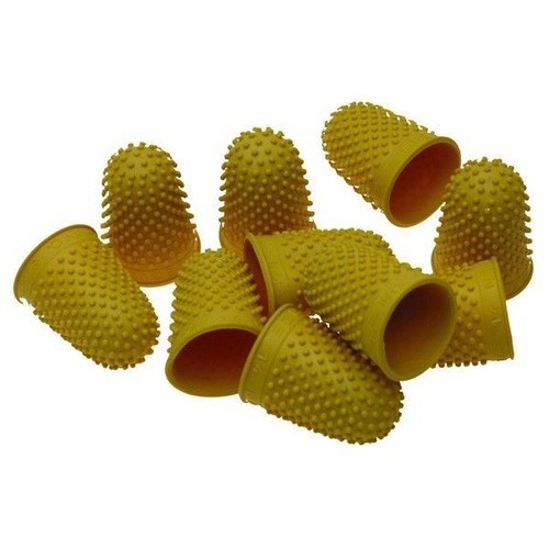 Rubber thimbles - thimbles, (thimblettes)