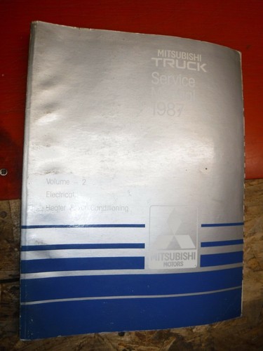 1987 mitsubishi pick truck - up,