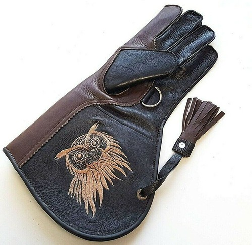 Falconry glove leather bird - glove,