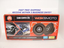 2pr WDX6MOTO 6.5” 2-Way