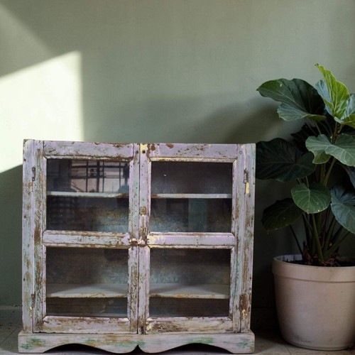 Vintage worn painted rustic - worn,