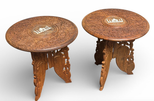 Vintage hand carved indian - vintage,