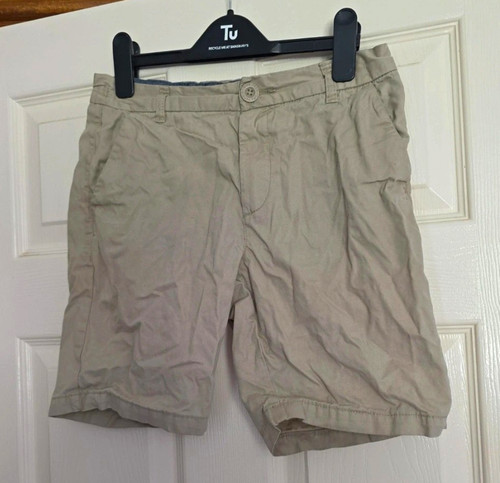 Next boys beige chino shorts - next,