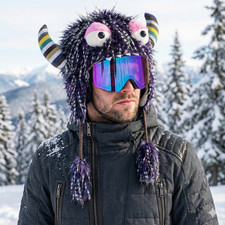 Funny Monster Helmet Cover