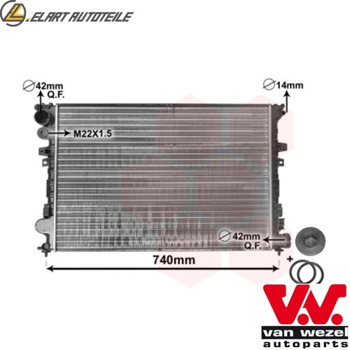Radiator engine cooling - radiator,